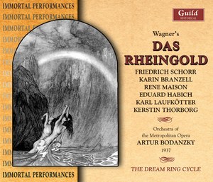 DAS RHEINGOLD - Wagner -  Metropolitan Opera - 1937 - Schor - Branzell - Maison - Habich - Thorborg