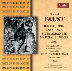 FAUST - Gounod - 1944 - Faust - Jobin - Pinza - Albanese - Beecham