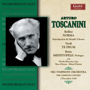 TOSCANINI - Bellini - Verdi - Boito - 1945