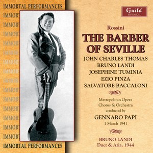 THE BARBER OF SEVILLE - Rossini - Metropolitan Opera - 1941