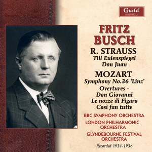 Fritz Busch - Strauss & Mozart (1934-36)