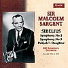 Sir Malcolm Sargent - Sibelius 1956 & 1958